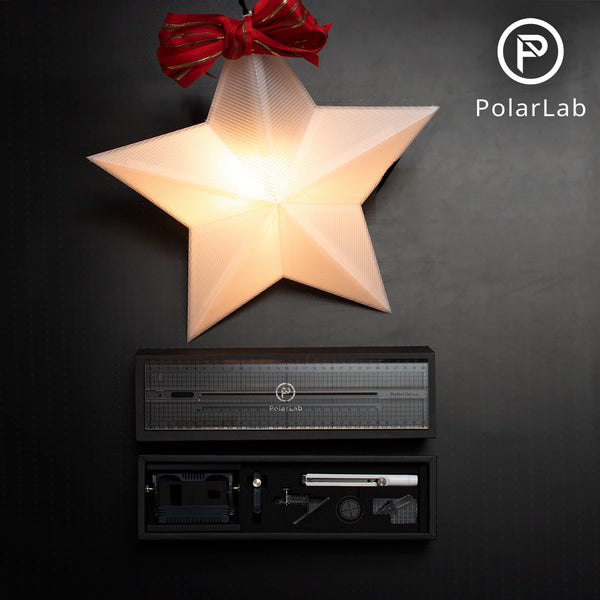 Christmas Star Lamp DIY with PolarLab Perfect Cut